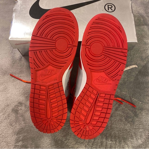 Off white dunks university red